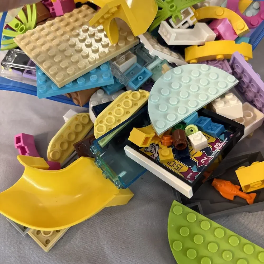 Lego Friends Bulk Lot - Over 3 Pound of Assorted Colors & Sizes Dotz Bracelet
